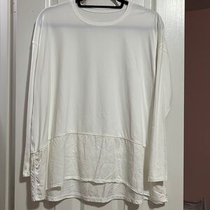 Lululemon Long Sleeve Tunic Top White